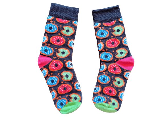 Delicious Donut Socks Sockable Fundraising 